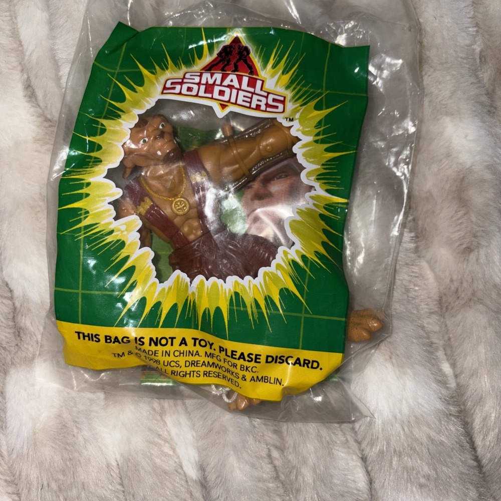 1998 BURGER KING SMALL SOLDIERS GORGONITES ARCHER FIGURE TOY SEALED (MS) 102321